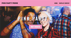 Desktop Screenshot of pinkpartyprime.com